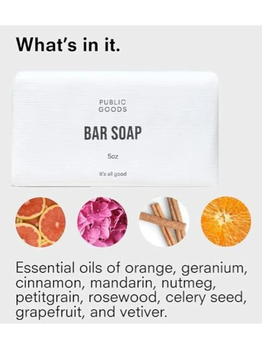 Public Good Bar Soap 5oz / 2- morning Google Eye Mask Brighten Protect NWT